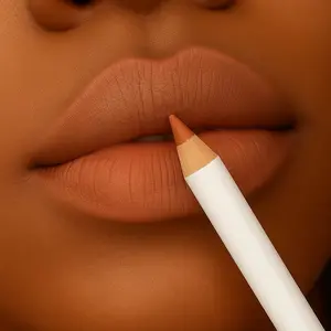Terra Cotta Lip Liner - Waterproof, Ultra-Creamy, Pigmented, Long Lasting, Includes Sharpener