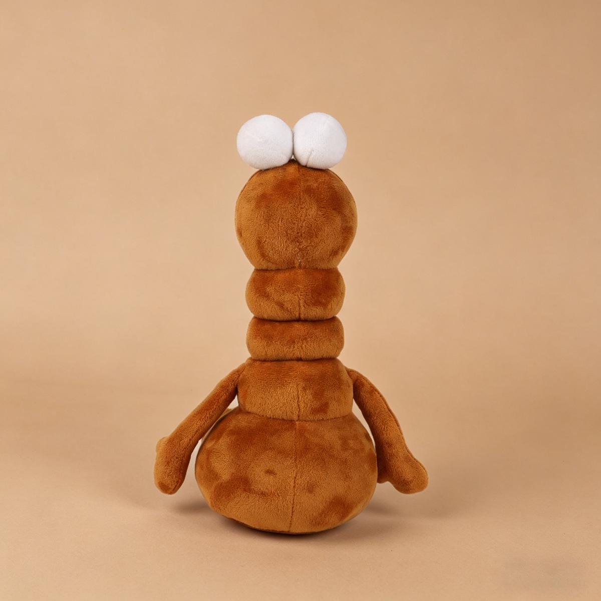 Robert The Worm & Marcus The Worm Plush - Cute Viral Meme Stuffed Animals - Soft Huggable Funny Worm Plushies Toy for Fans Gift