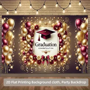 Party & Celebration Backdrop – Multi Purpose Theme Tapestry, Wall Hanging, Photography Background, Polyester HD Print, Garden, Yard, Event, Photo Booth Decor