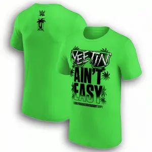 Men's Green Jey Uso Yeetin' Ain't Easy Unisex Shirt, Comfortable Casual Short Sleeve, Menswear, Womenswear Streetwear, Graphic Tee