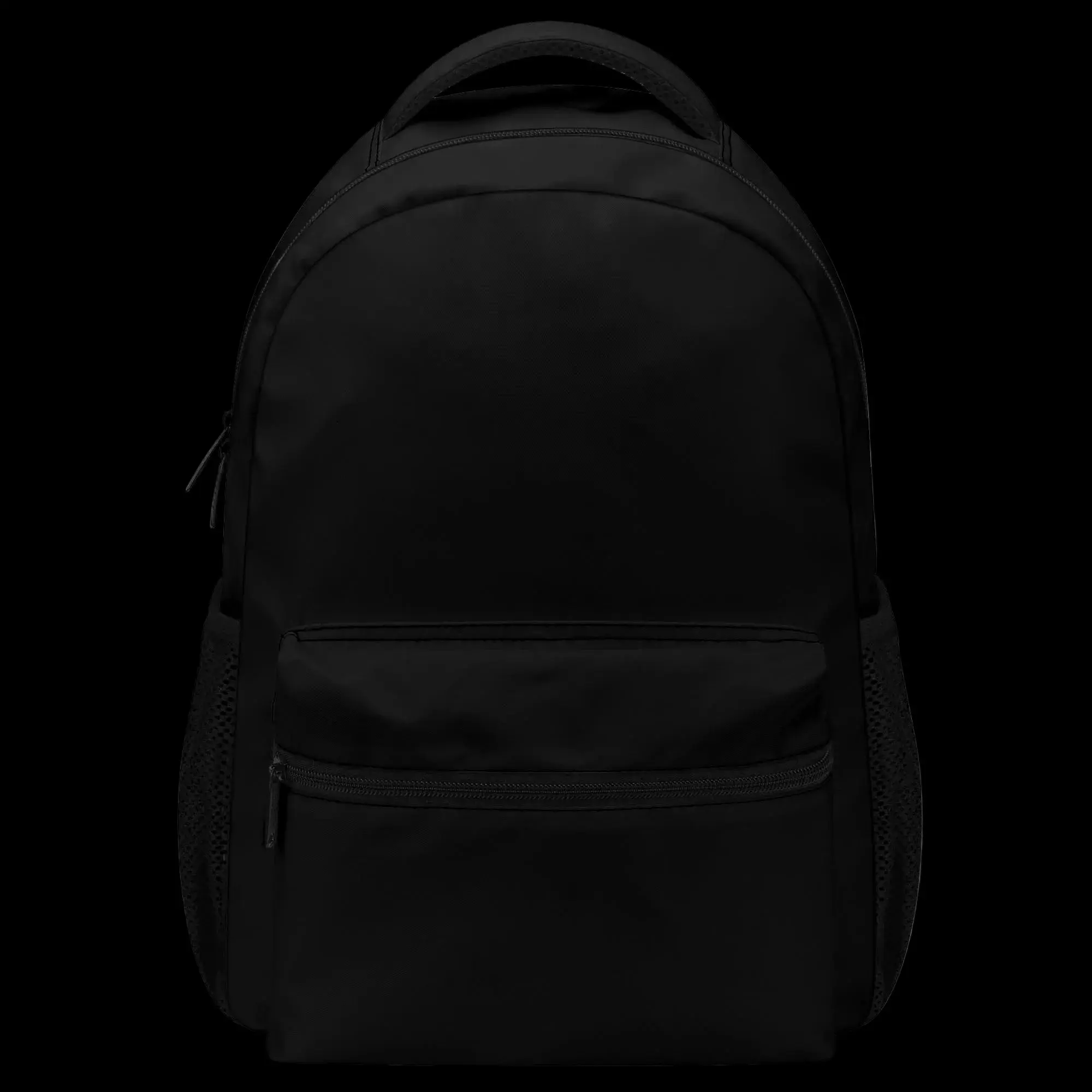 The Blank Slate - Black 15" School Backpack