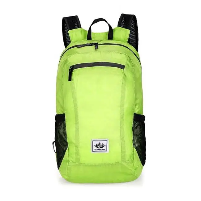 Unisex Adults' Casual Compact 30D Tear-Resistant Scratchproof Water-Resistant Nylon Daypack, Lightweight Foldable 24L Outdoor Hiking Backpack, 0.31 lbs, 7.1x11.8x18.5 in, Folding Backpack