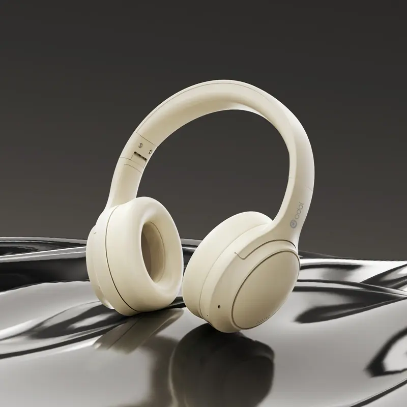 T75 ANC  Wireless Bluetooth Headphones Over-Ear, ANC, Deep Bass, Foldable Stereo Headset for Travel/Work/Phone Calls