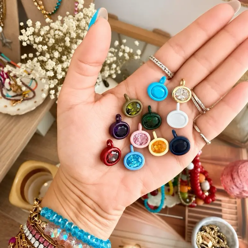 Birth stones Charms