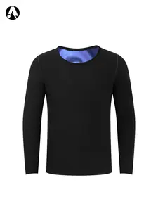 Men's Sauna Suit, Sports Sauna Top, Anti-Rip Sweat Suits for Gym & Boxing Workouts, Slim-Fit Casual Style, All-Season Training Gear, Sauna Sportswear