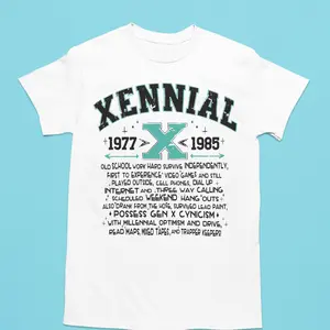 Xennial Generation 77-85 Tshirt