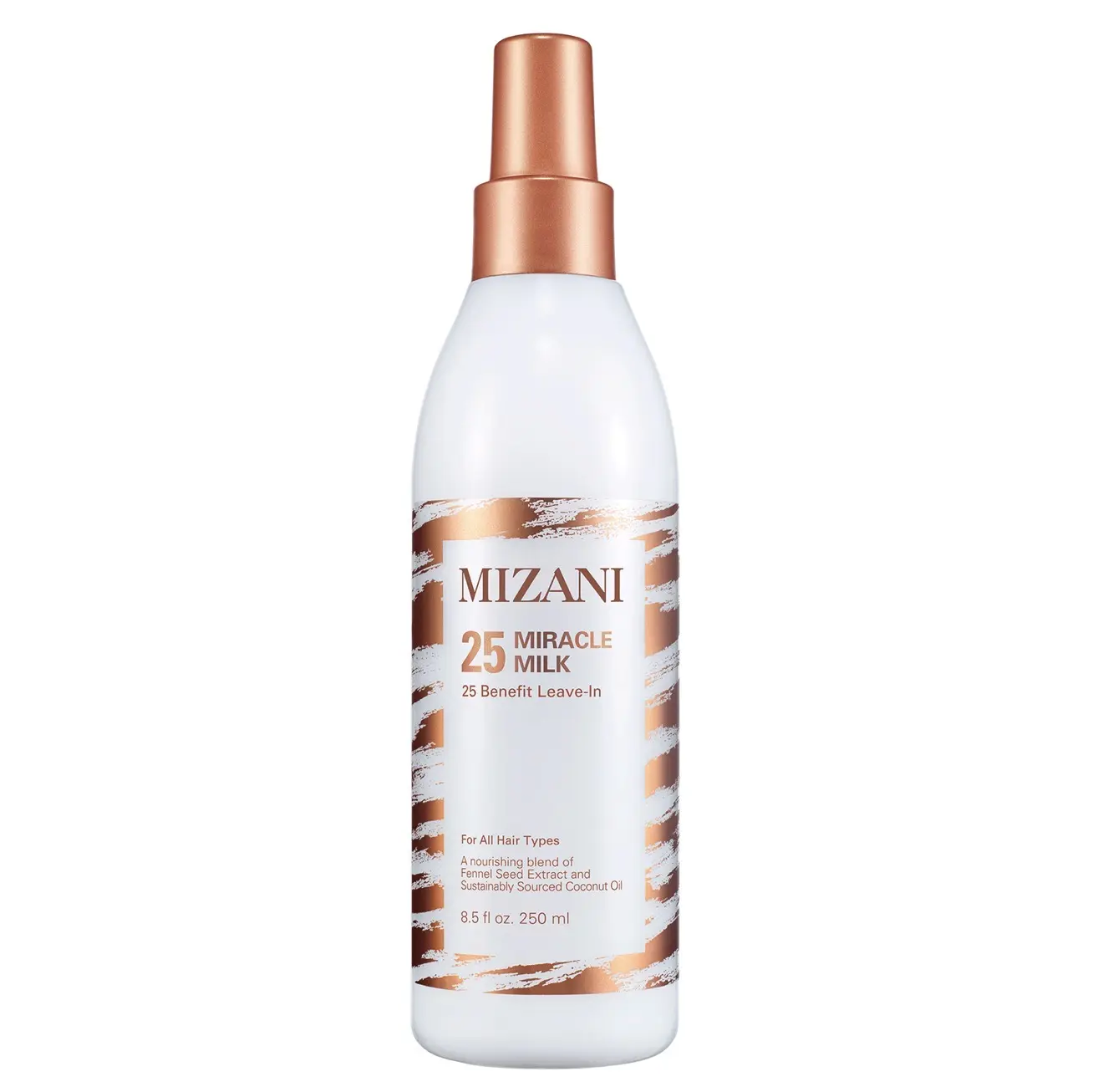 Leave-in Treatment Spray, 25-in-1 Miracle Milk with Coconut Oil - Lightweight & Detangling for Smooth, Strong Hair, Unisex Haircare