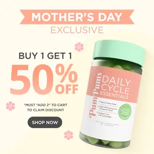 PumPums Period Cramp Relief | Daily Cycle Essentials — Advanced Formula with Ginger, Cramp Bark & Dual-Form Magnesium (Sugar-Free, Plant-Based Support for Cramps, Hormones, Bloating & Energy Throughout Your Cycle)