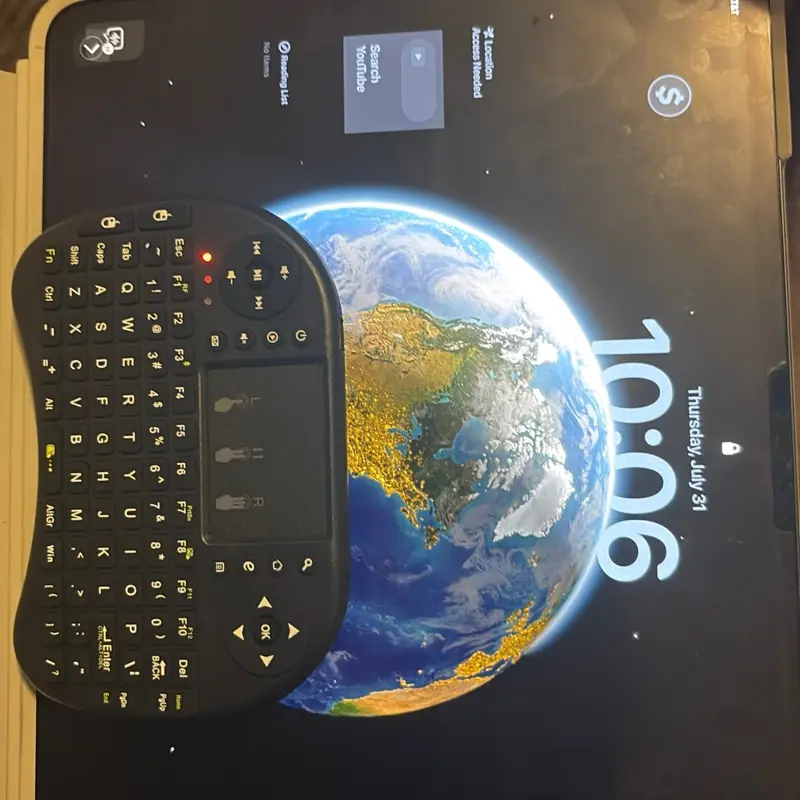 Mini Wireless Keyboard and Mouse - Compact Design for Convenient Use