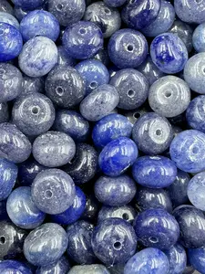 130.Blue Aventurine Donut Shape （irregular shape）