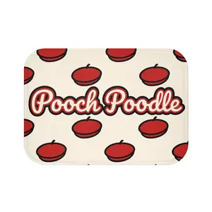 Cute Bathroom Rug | Pooch Poodle