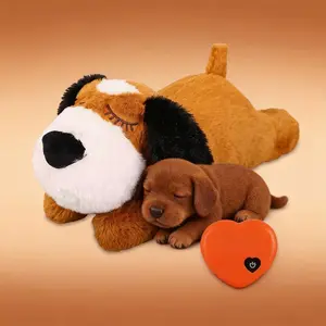 Mimics Mother’s Heartbeat! Comforting Pet Toy for Puppies & Kittens - Feels Like Mom dog accessories surprise gift dogstoys