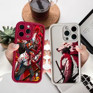 Chainsaw Man Denji Hayakawa Aki Phone Case For iPhone 17 Air 16 16e 15 14 Plus 13 12 11 17 Pro Max Coques Liquid Silicone Cover