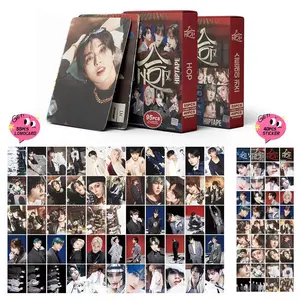 55+40Pcs/Set KPOP New Album HOP Photocards Collection Flex Lomo Cards High Quality Print Photo Cards Fan Gift