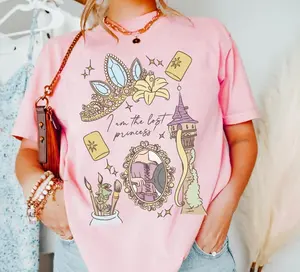 Vintage Tangled Rapunzell T-shirt, Princess Rapunzell Shirt, Lost Princess Tee, Magic Kingdom, Matching Family Tee, Birthday Gift Tee