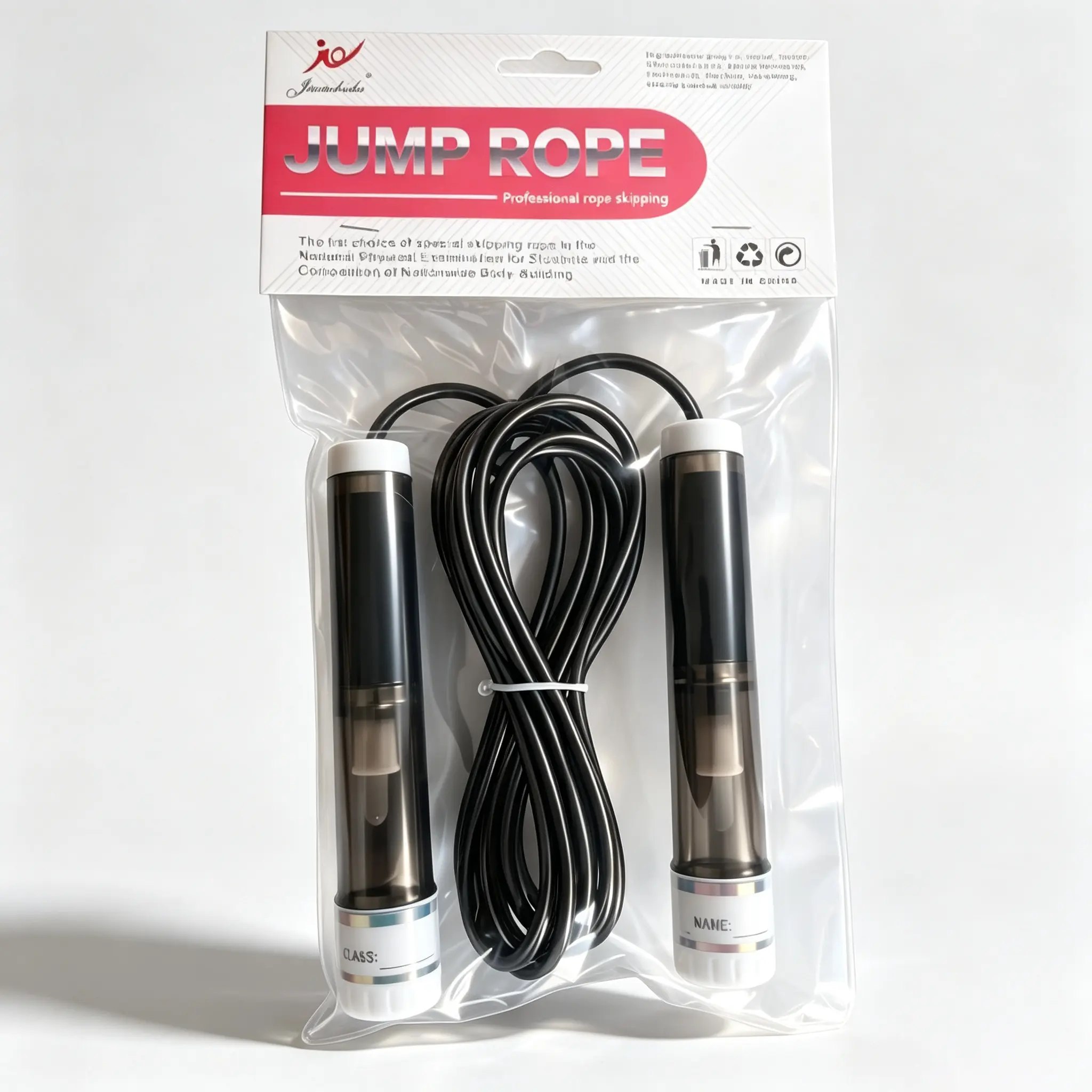 Dual-Bearing Polyvinyl Chloride (PVC) Skipping Rope - 360-Degree Rotation, Anti-Tangle Fitness Equipment with Customizable Non-Slip Grip Handles for High-Intensity Training, Racing, Racing High-Intensity, 360 Rotation, Unisex, Dual-Grip Skipping Ropes, Ex