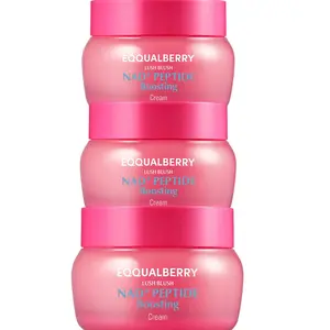 EQQUALBERRY NAD+ Peptide Boosting Cream 2Pcs– Collagen-Enhancing Moisturizer for Skin Elasticity, Healthy Aging&Wrinkle Care – Korean Skincare Anti-Aging Face Cream with Peptides (1.69 fl.oz / 50ml)