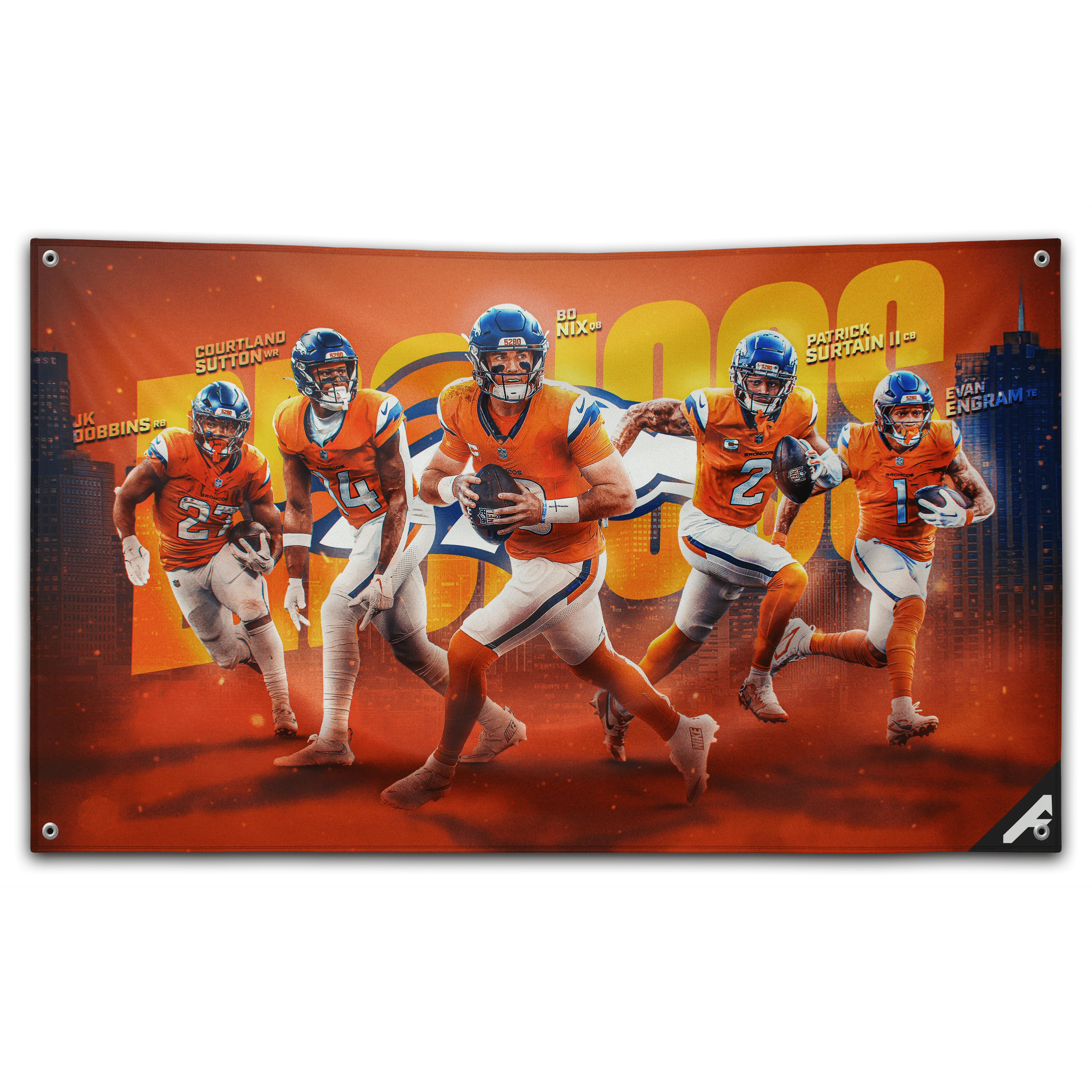 The Bronco Flag