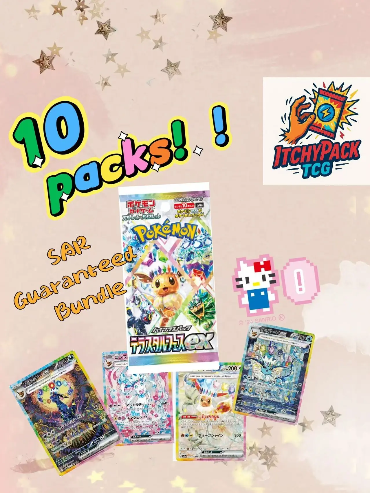 Pokmon Guarantee SAR Terastal Festival Booster Box- 100% Authentic Japanese, 10 pack, No Shrink, No box - TikTok Shop Pokmon Guarantee SAR Terastal Festival Booster Box- 100% Authentic Japanese, 10 pack, No Shrink, No box - TikTok Shop