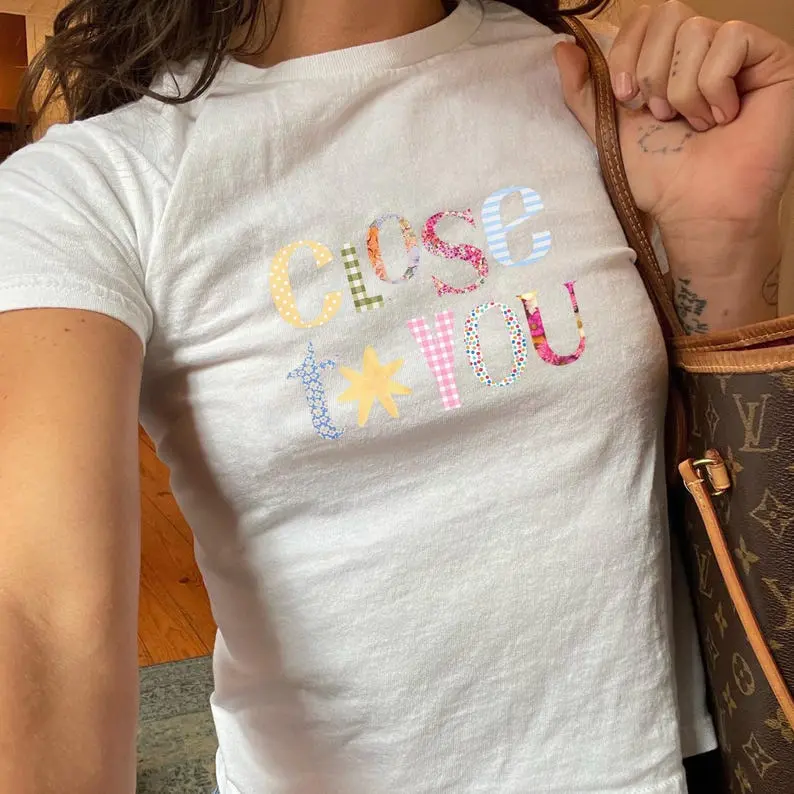 Gracie Abrams Shirt Baby Tee, Close to You Shirt, The Secret of Us merch, Music Fan gift, Risk, Burn for You Shirt, TSOU, Coquette Style