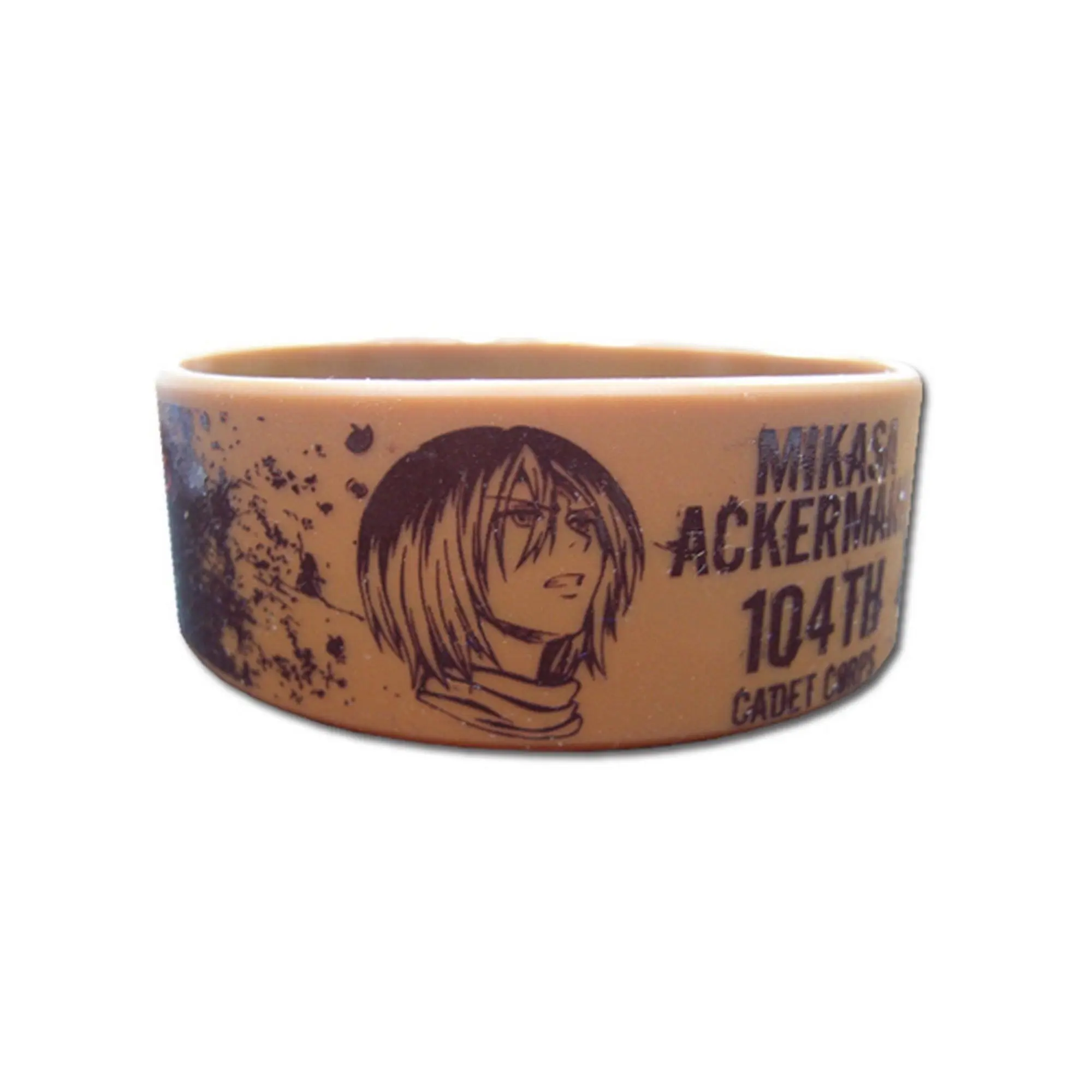 Attack on Titan - Mikasa Ackerman PVC Wristband
