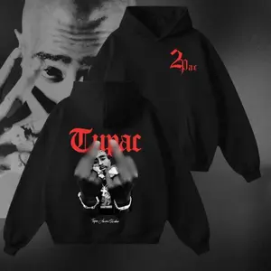 2PAC Old School Hip Hop Hoodie Sweatshirt T-Shirt – Classic Rap Legend Urban Unisex Apparel