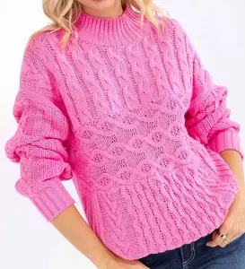 Neon Moon Knit Sweater W240