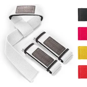 Lasso Lifting Wrist Straps for Cross Training - Rated at 770 Lb - Hand Wraps for Olympic Weightlifting, Powerlifting, Weight Lifting, Bodybuilding Strength Deadlift Gym Bar, Cotton