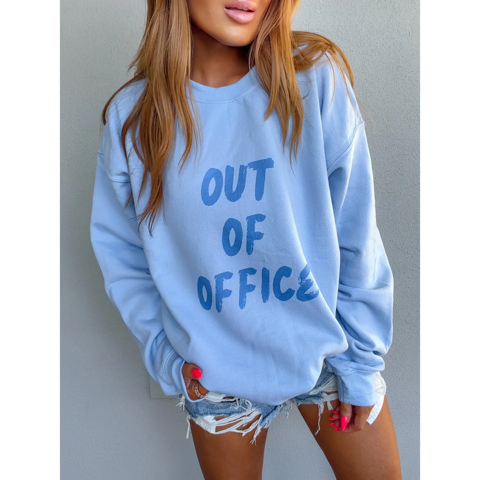 Out Of Office Graphic Pullover C.O.C