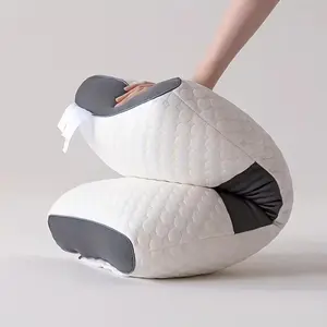 【Only 1 Gift Per Customer】Random Version Shipping, 1PCS Soft Massage Neck Pillow Adjustable Premium Hotel Quality Bed Pillows