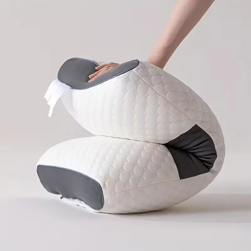 【Only 1 Gift Per Customer】Random Version Shipping, 1PCS Soft Massage Neck Pillow Adjustable Premium Hotel Quality Bed Pillows