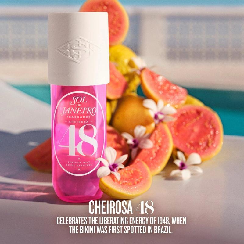 Sol de Janeiro Cheirosa 48 Perfume Mist  - Tropical Juicy Guava Nectar & Sunlit Orchid Fragrance
