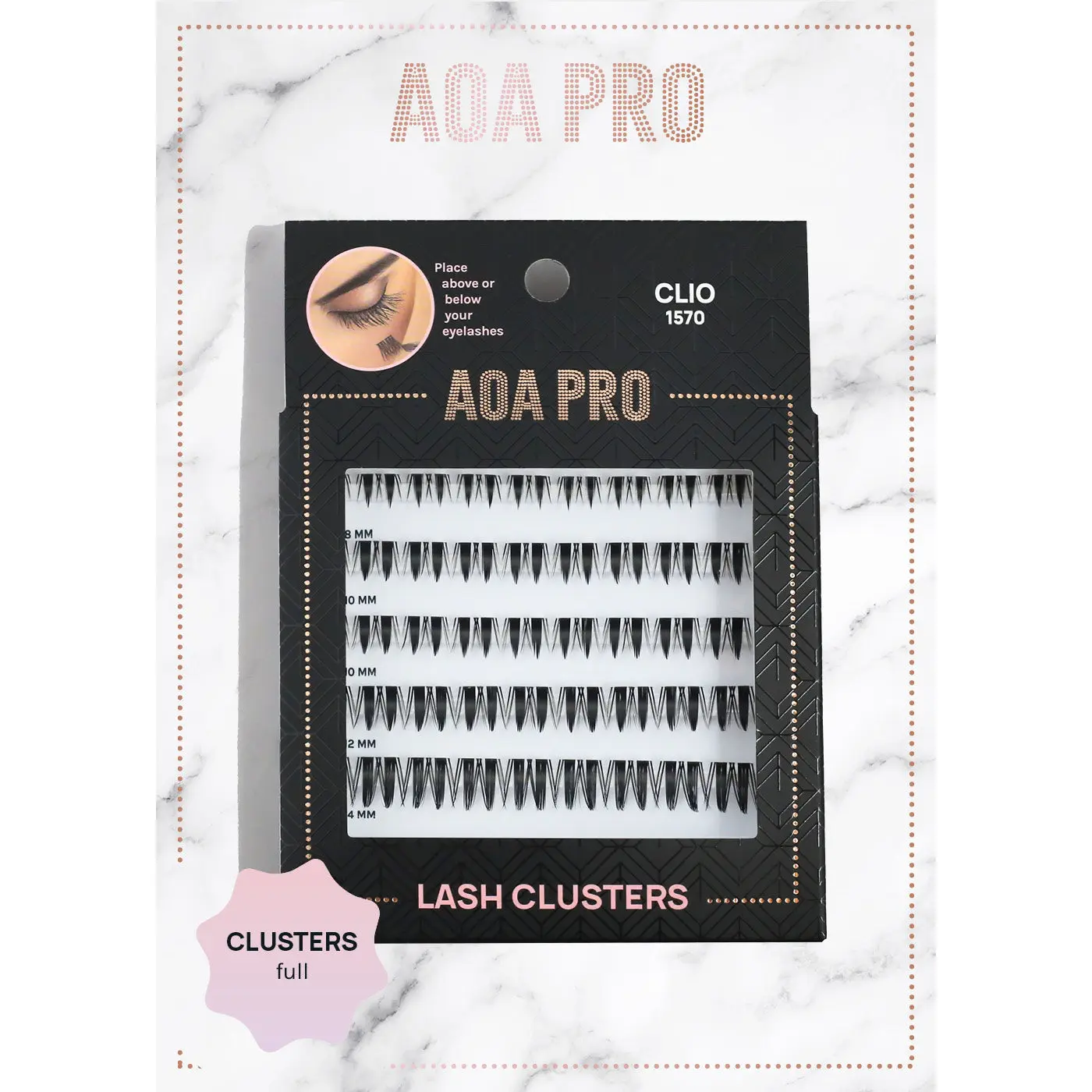 AOA Pro Lash Clusters: Clio