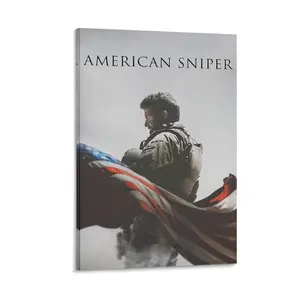 American Sniper Canvas Poster Poster Canvas Wall Art For Bedroom Decor Bar Office Room Decor Gift