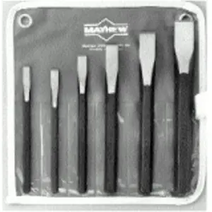 Mayhew Tools 479-60560 7001-K 6 Pc Cold Chisel