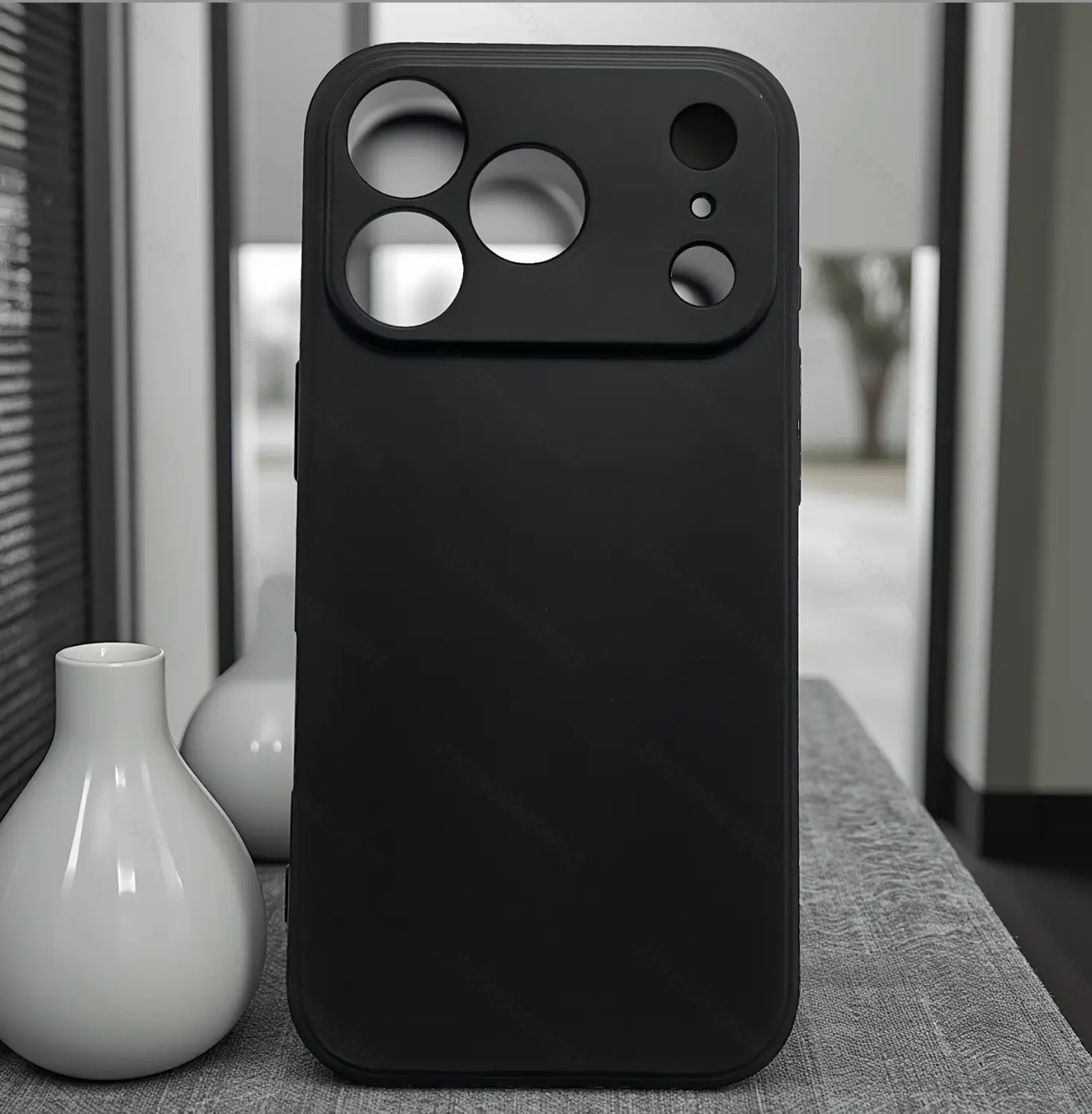 For iPhone 17 Pro Fingerprint Resistant Hard Edge Design Full Lens Coverage Thick Transparent Case No Magnetic Charging Required Stylish Affordable