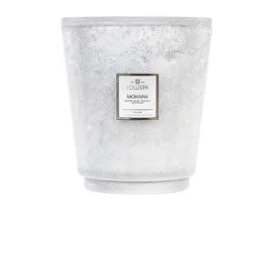 Voluspa Mokara 5 Wick Hearth Candle in Floral