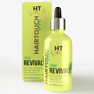 HairTouch Vive Tonic Scalp Treatment with Rosemary and Tea Tree Oils Lightweight Formula for Healthier Hair