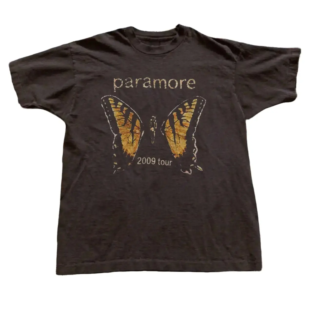 Paramore 2009 Tour Graphic T-Shirt, Vintage Band Tee, Retro Alternative Rock Shirt, Unisex Cotton Y2K Music Graphic T-Shirt, Fan Gift