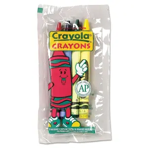 Crayola  Cello Crayons Pack - Case of 4