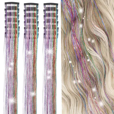 【Outdoorfun】YoungSee  Hair Random color Hairpieces Synthetic Hair Extension