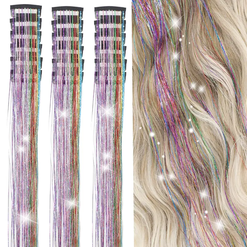 【Outdoorfun】YoungSee  Hair Random color Hairpieces Synthetic Hair Extension