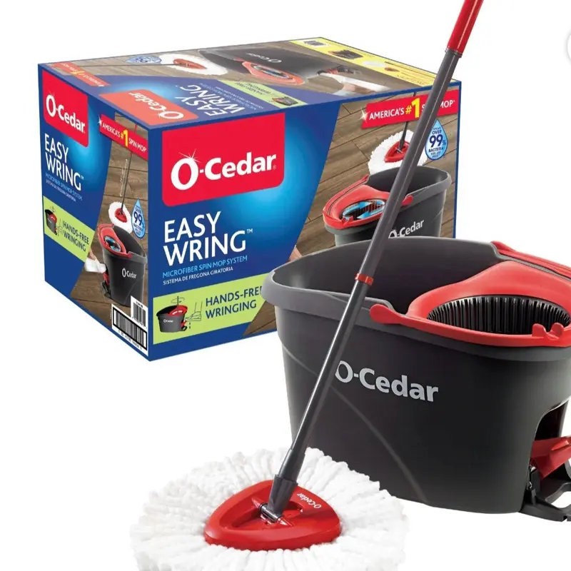 O-Cedar EasyWring Spin Mop & Bucket System