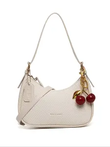 Women's Plain PU Leather Messenger Bag, Y2K Style, Adjustable Straps, Vintage Fashion Crossbody Bag, Casual Office Handbag, Fashionable Crossbody Bag