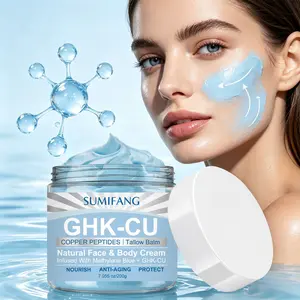 Ghk-Cu Copper Peptide Balm, Deep Hydration, Firming Face Cream and Elasticity, Barrier Repair, Radiant Skin, Mother's Day Gift