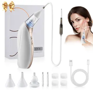 Earwax Vacuum Removal Tool, 3-Level Strong Suction Electric Earwax Remover, Efficient and Safe Ear Cleaning Device, Ear Cleaner for Adults and Kids, Easy to Use