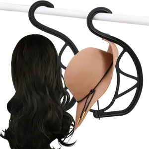 1/3pcs Wig Stand, Foldable Mannequin Head Cover, Hairdressing Shop Accessories, Portable Wig and Hat Hanging Rack, Durable Wig Display Tool