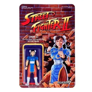 Chun-Li - Super7/Reaction Figure - Wave 1 - Street Fighter II - 3.75 Inch - (Retro)