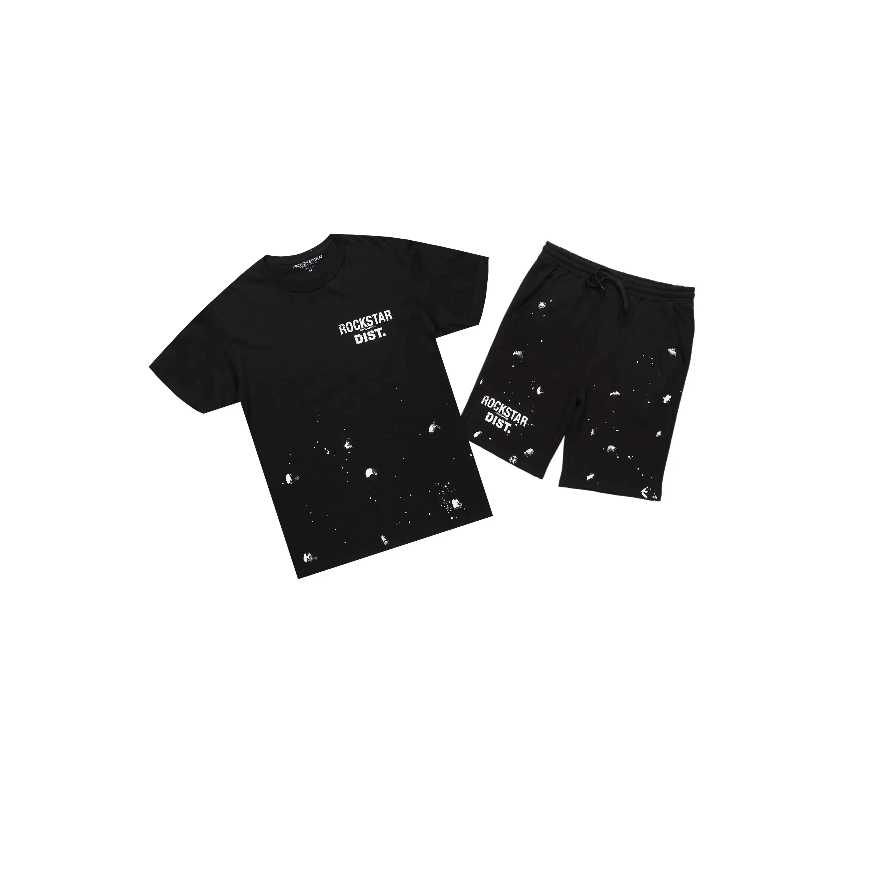 Raffer Black T-Shirt/Short Set