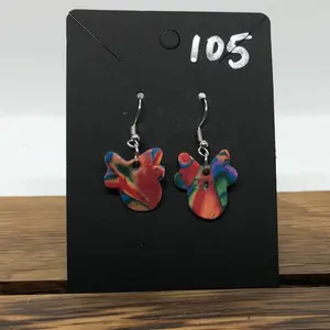 Custom Minnie Mouse Earrings